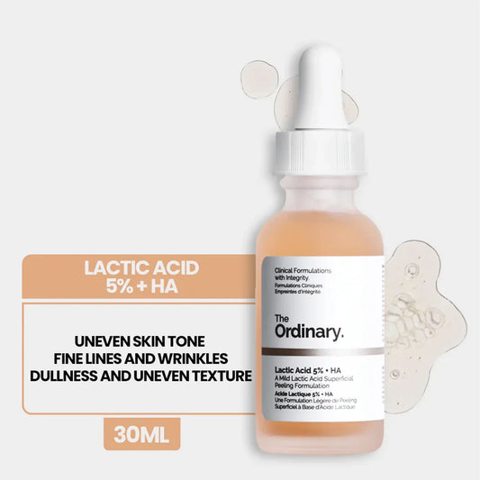 The Ordinary Lactic Acid 5% + HA 2% Exfoliating Serum 30ml