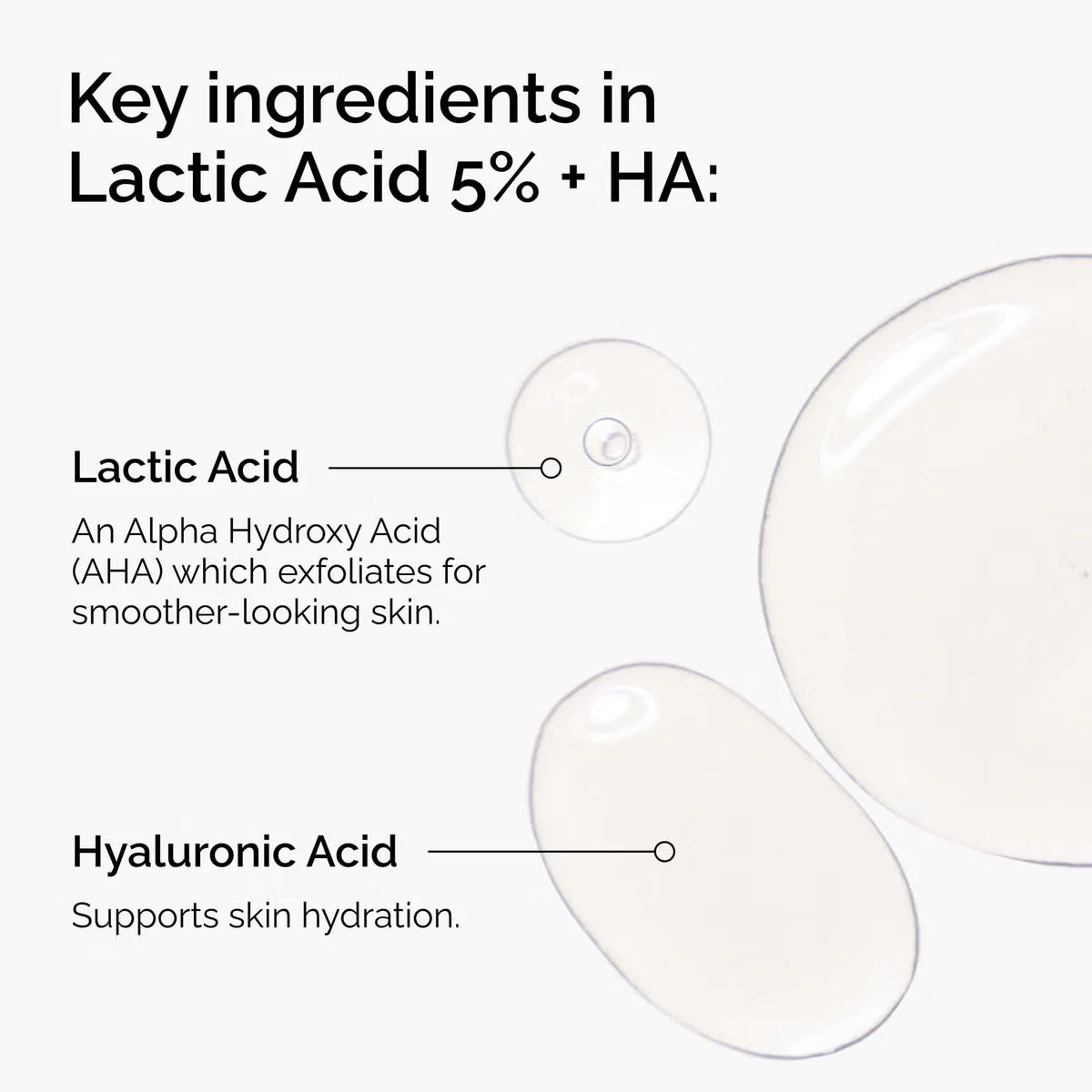 The Ordinary Lactic Acid 5% + HA 2% Exfoliating Serum 30ml