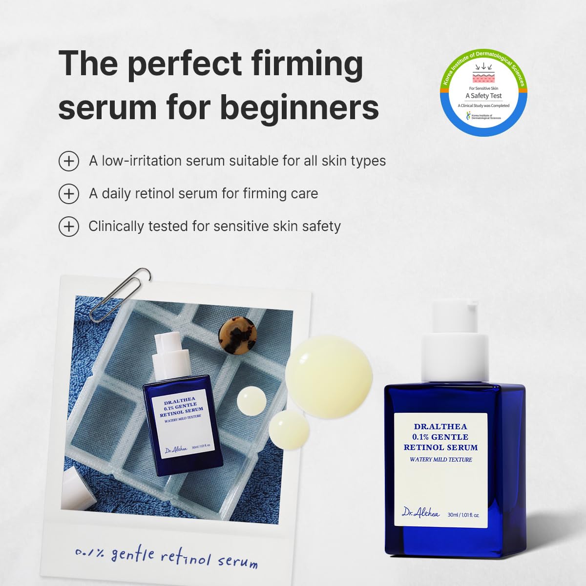 Dr. Althea 0.1% Gentle Retinol Serum 30ml
