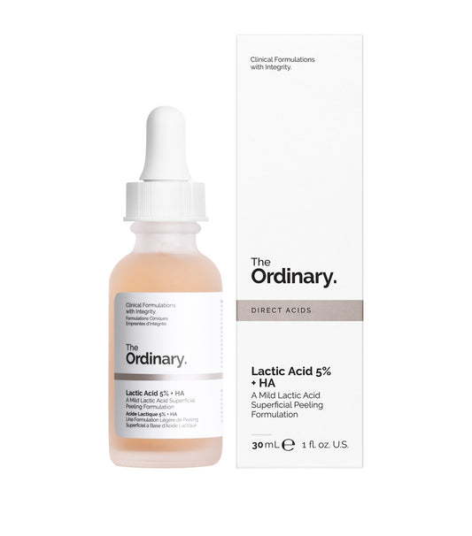 The Ordinary Lactic Acid 5% + HA 2% Exfoliating Serum 30ml