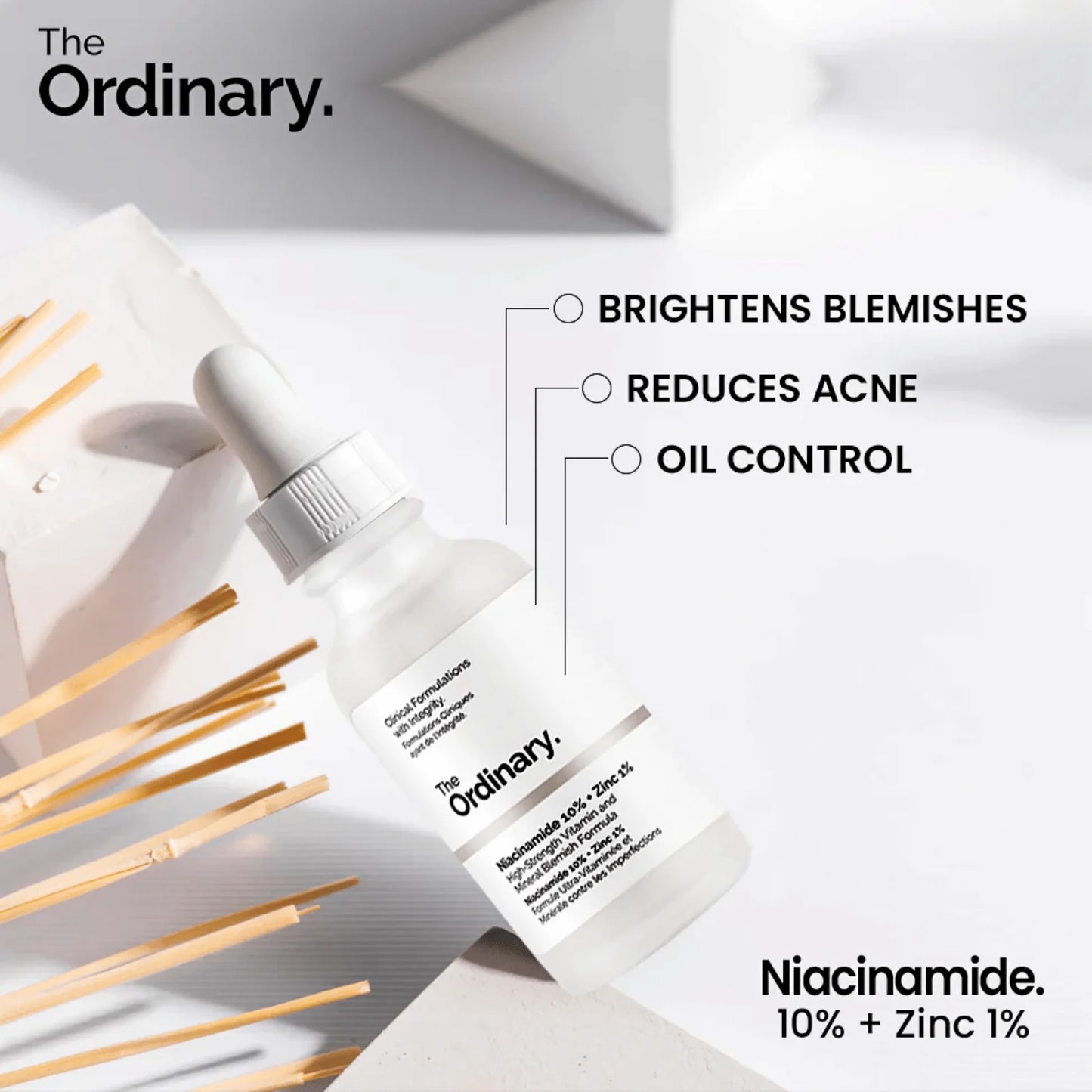 The Ordinary Niacinamide 10% + zinc 1%