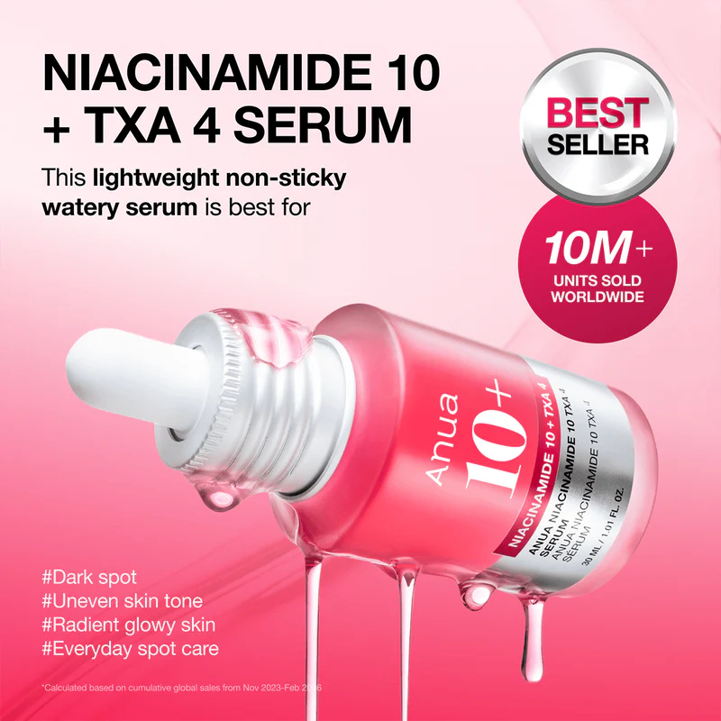 Anua Niacinamide 10 TXA 4 Dark Spot Correcting Serum 30ml