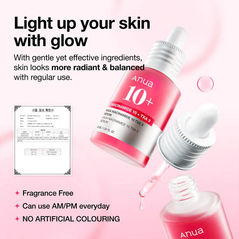 Anua Niacinamide 10 TXA 4 Dark Spot Correcting Serum 30ml