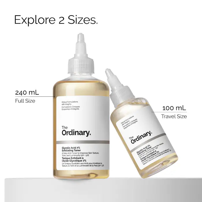 The Ordinary Glycolic Acid 7% Exfoliating and Brightening Toner 240ml