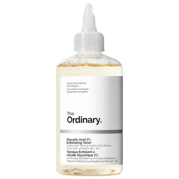 The Ordinary Glycolic Acid 7% Exfoliating and Brightening Toner 240ml